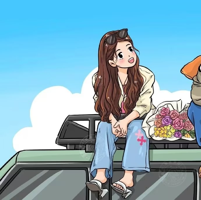 一组可爱情侣的动漫头像篇  记得收藏插图1