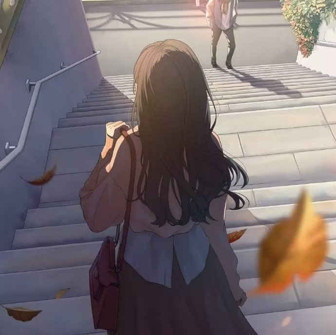 校园情侣风格一对的动漫头像篇  记得收藏插图1