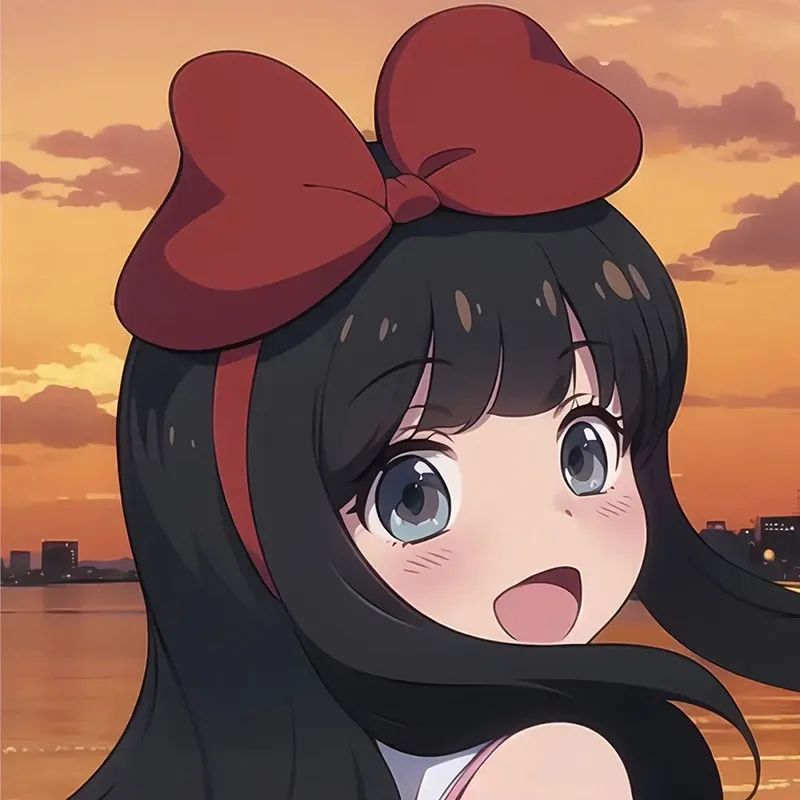 可爱小女孩和蜡笔小新风格一组的漫画头像篇  记得收藏