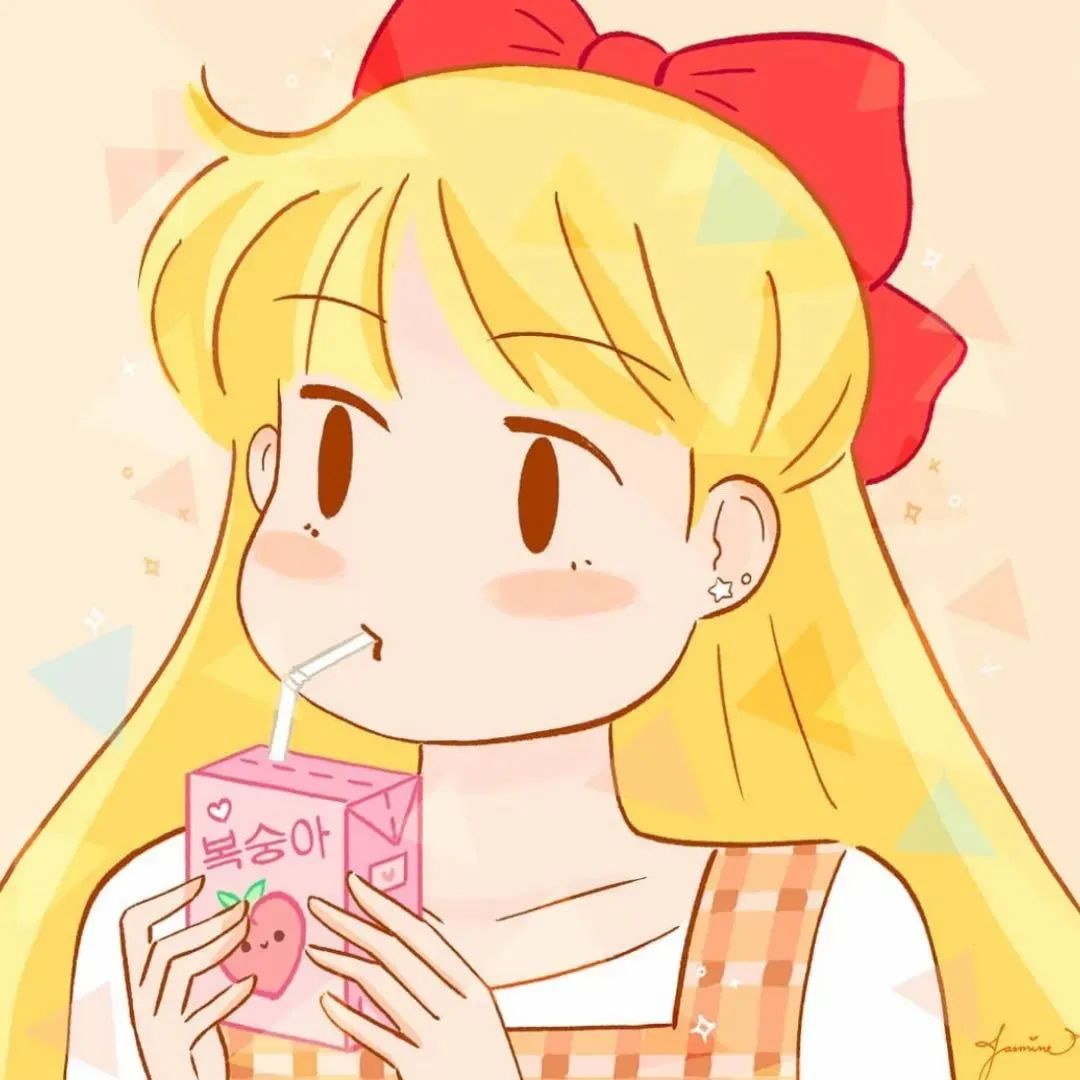 【国庆啦】简约女孩有氛围风格一组的动漫漫画头像篇  记得收藏插图2